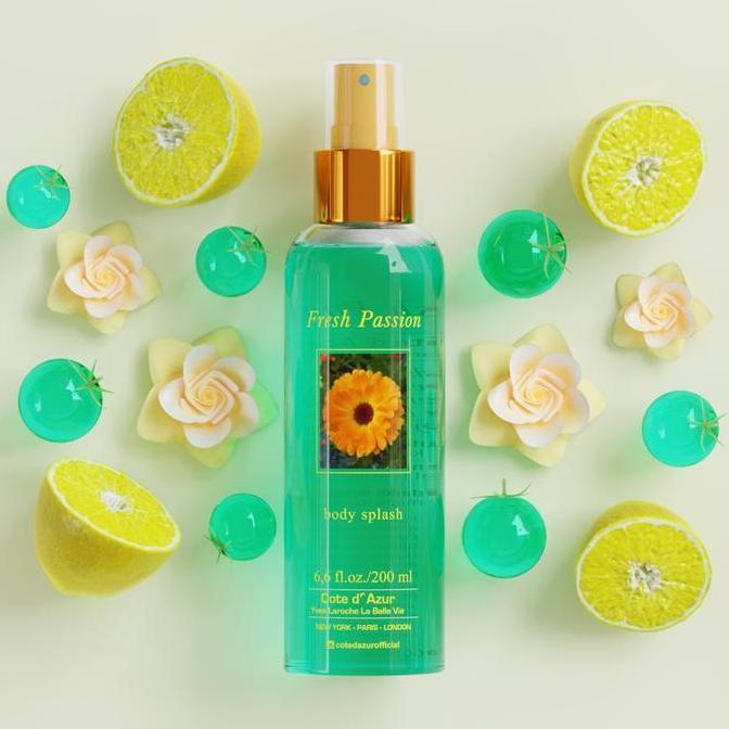 Umado - Cote D'Azur - Fresh Passion Yves La Roche Body Splash 115Ml