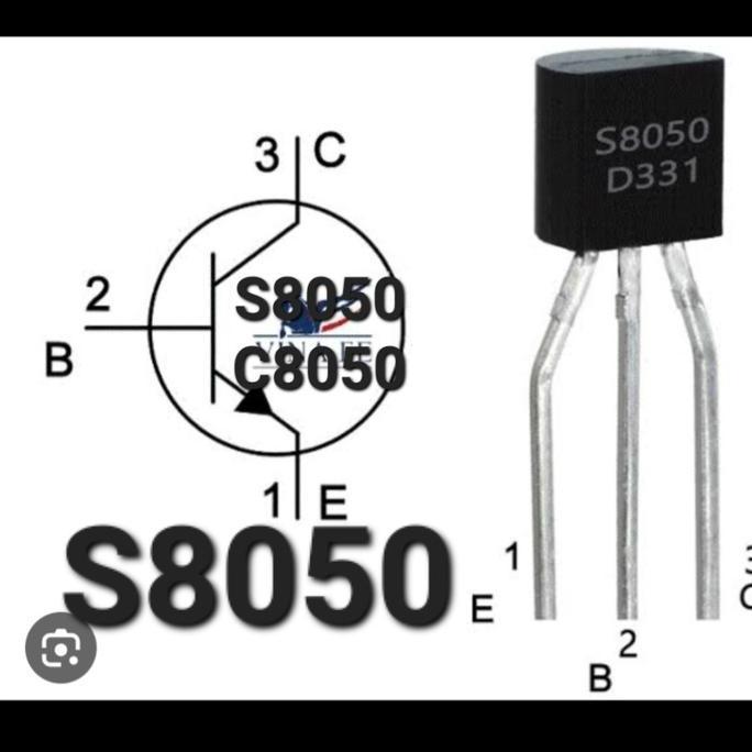 ( Grosir ) S8050 C8050 2Sc8050 2Sc S C 8050 Npn D331 D 331