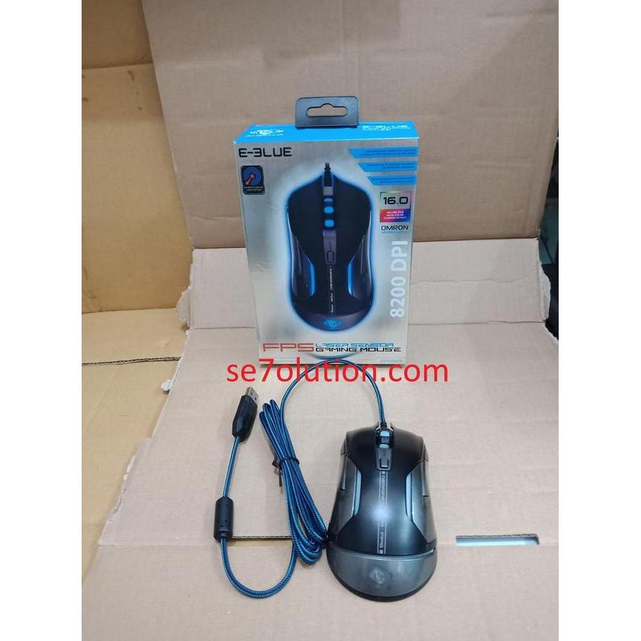 E-BLUE AUROZA FPS LASER SENSOR GAMING MOUSE (EMS669)