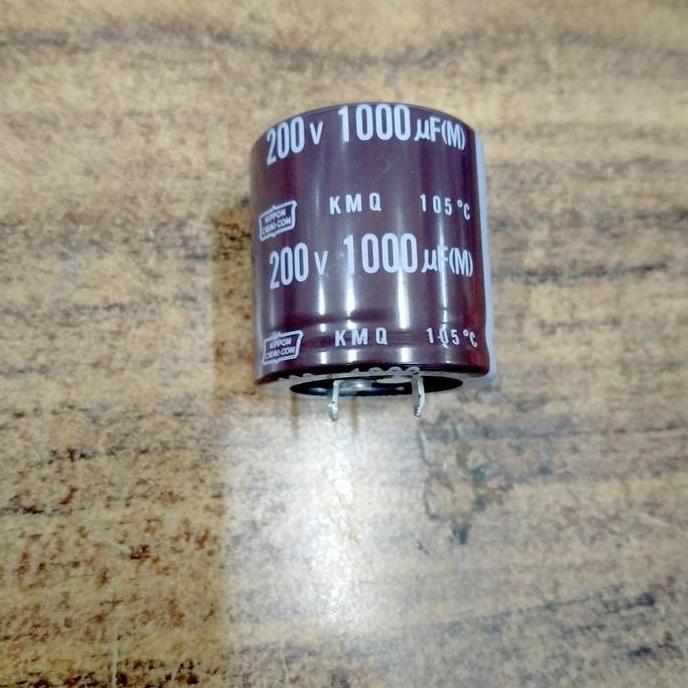 KAPASITOR ELCO 1000UF 200V 30X30 DISKON