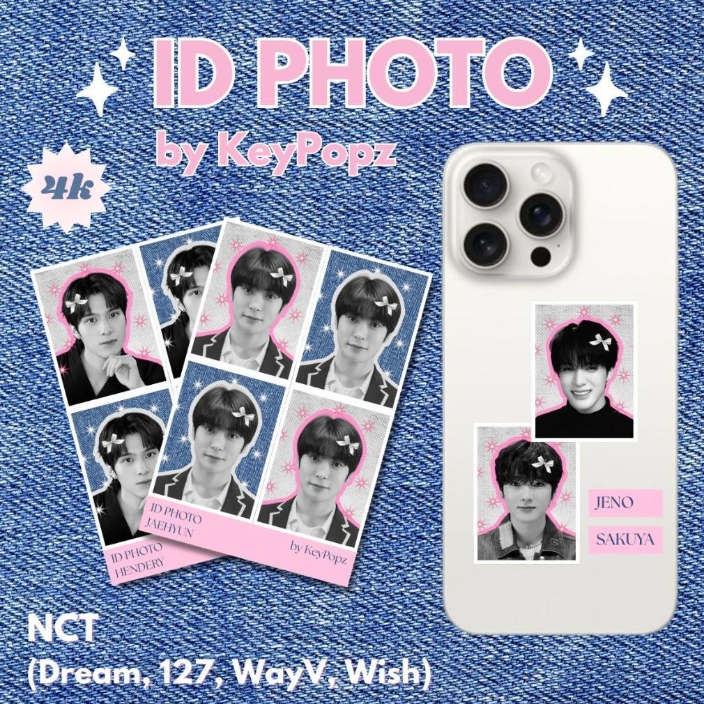 ID PHOTO NCT Dream | NCT 127 | WayV | NCT Wish ID photo | Pas Photo deco by Keypopz