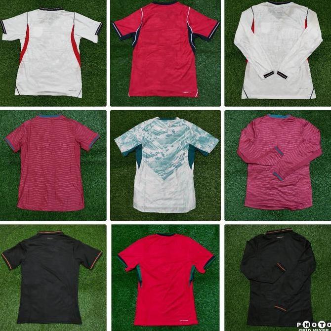 EPTEMU PLAYER ISSUE INGGRIS PORTUGAL HOME AWAY JERSEY BAJU BOLA PIALA DUNIA EROPA 2022 2024 2026 IMP