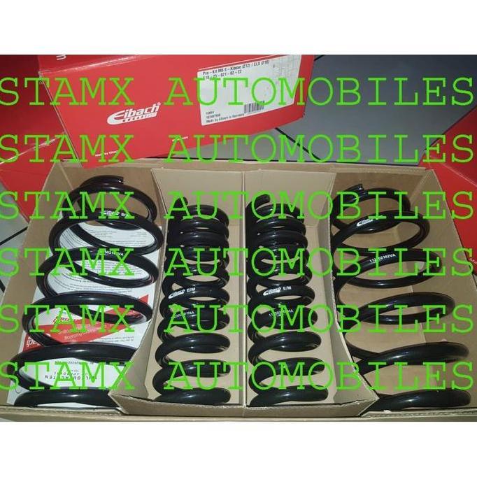 Per Ceper / Lowering Spring ORINAL ASLI merk EIBACH Germany MERCEDES E-CLASS W212 6 Cyl