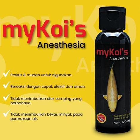 bius ikan fish anestesi untuk arwana, koi 100 ml