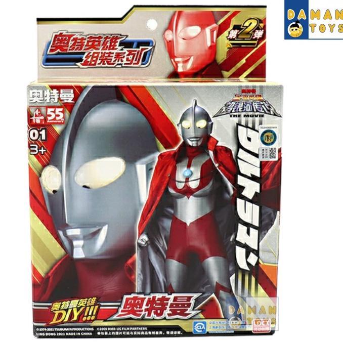 Mainan DiY Ultraman Ultra Act Kaiser Belial Zero Z Alpha Zoffy Taiga