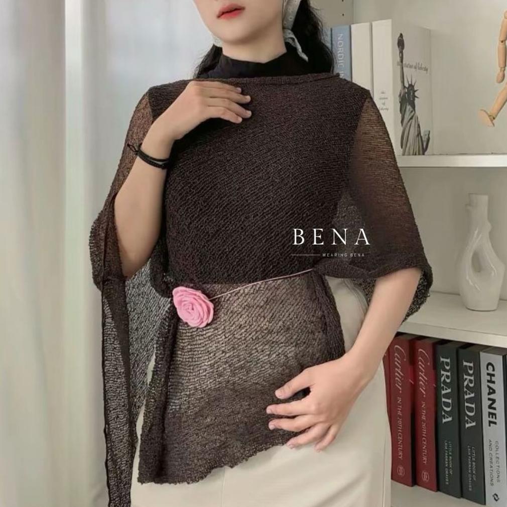 BESTPROMO WEARINGBENA | Xena Outer | Outer Poncho Rajut Bali