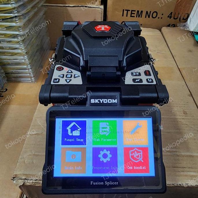 Fusion splicer SKYCOM T208H / splicer FTTH skycom T208H