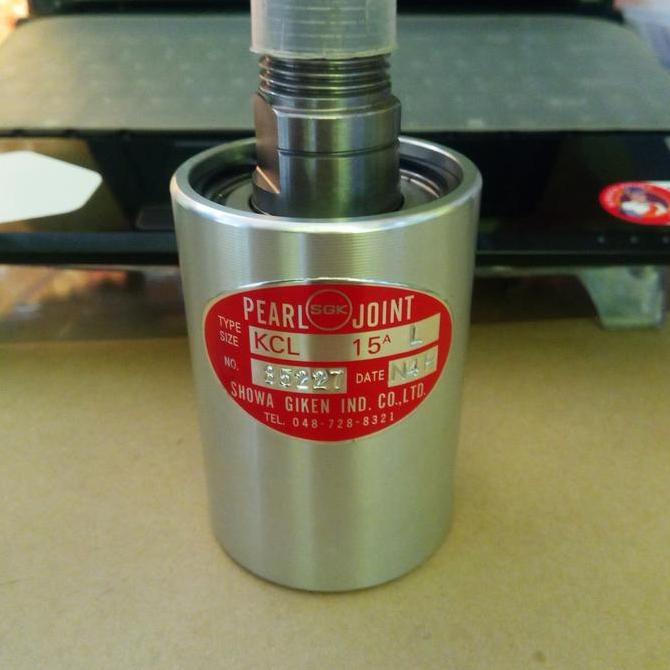 Rotary joint / Pearl joint showa giken (SGK) KCL -15A L (1/2"inc-KIRI)