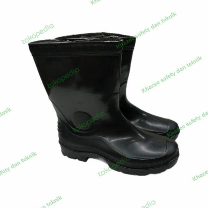 DS154 - sepatu boots karet pendek pria / sepatu boots pendek / sepatu boot