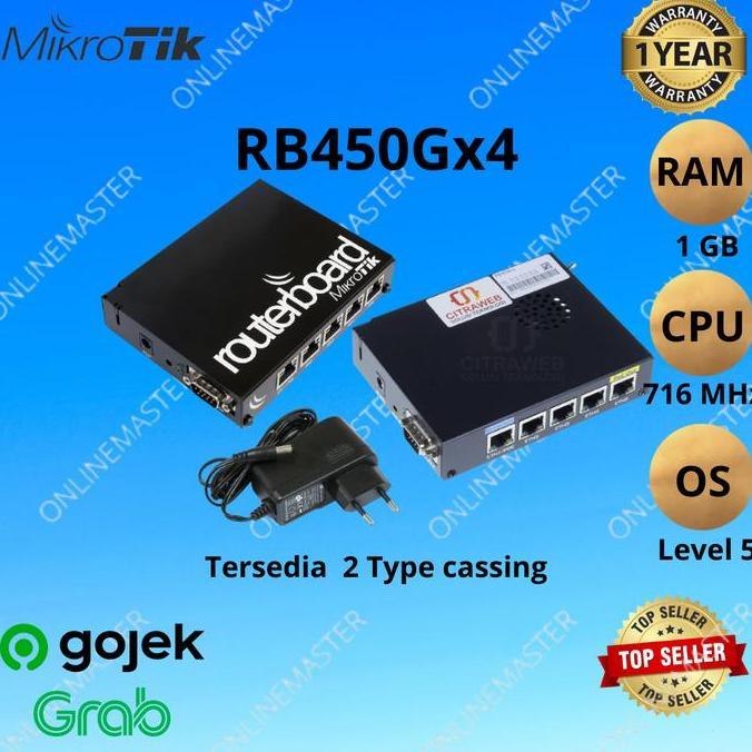 Mikrotik Routerboard Rb450Gx4