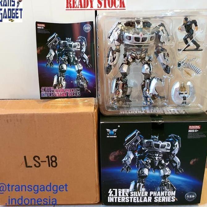 AOYI MECH LS-18 Jazz MPM9 - BmB Deformation LS18 Silver Phantom