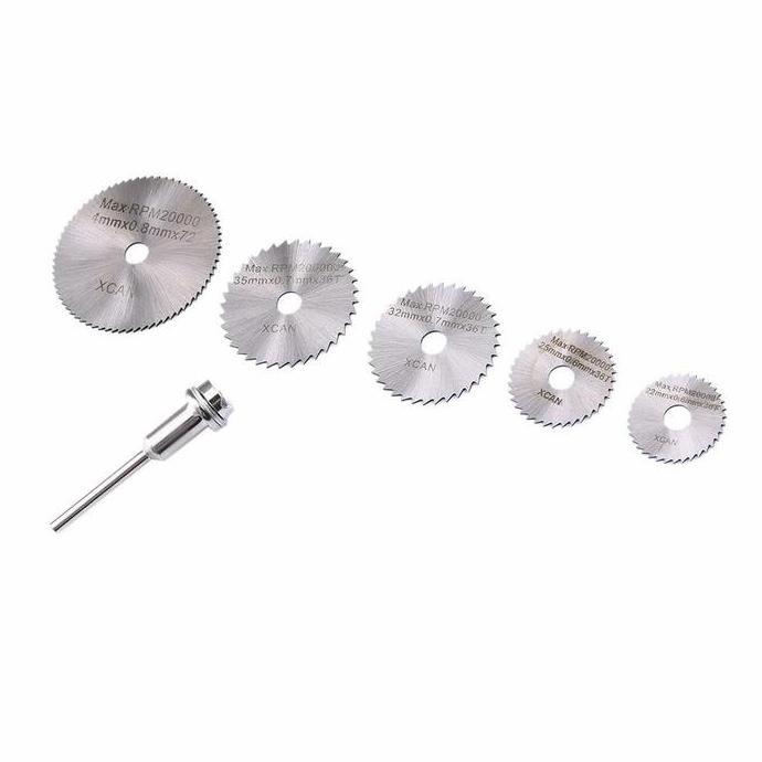 mata gergaji potong mini grinder Mata gergaji set 6pcs Pvc