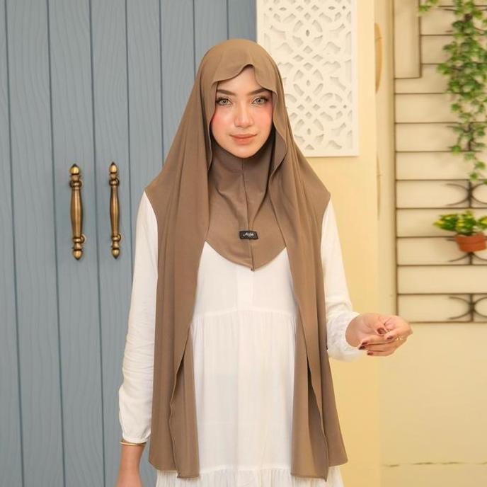 Fullout- Pashmina Inner Instant Desa Pashmina Oval Jilbab Pashmina Panjang Muslim Kerudung Bergo Hij