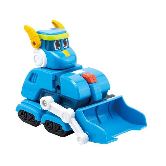 Toys Kingdom Gogodino Robot Tomo Series3 - Biru Mainan Dinosaurus Transformasi Figure Koleksi Anak
