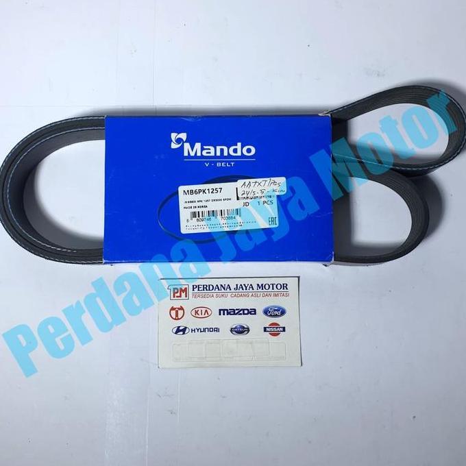 Fan Belt Tali Kipas Hyundai Grand Avega I20 I-20 All New Rio Diskon