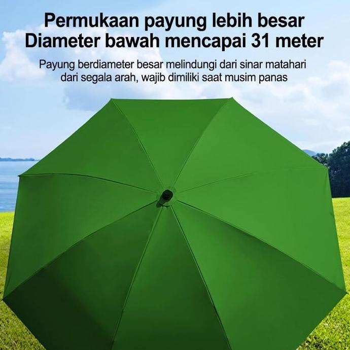 Tenda Payung Anti UV Anti Angin Event Pantai 180-300 cm/Bazaar Parasol/Payung Pantai 300CM/Payung Ca