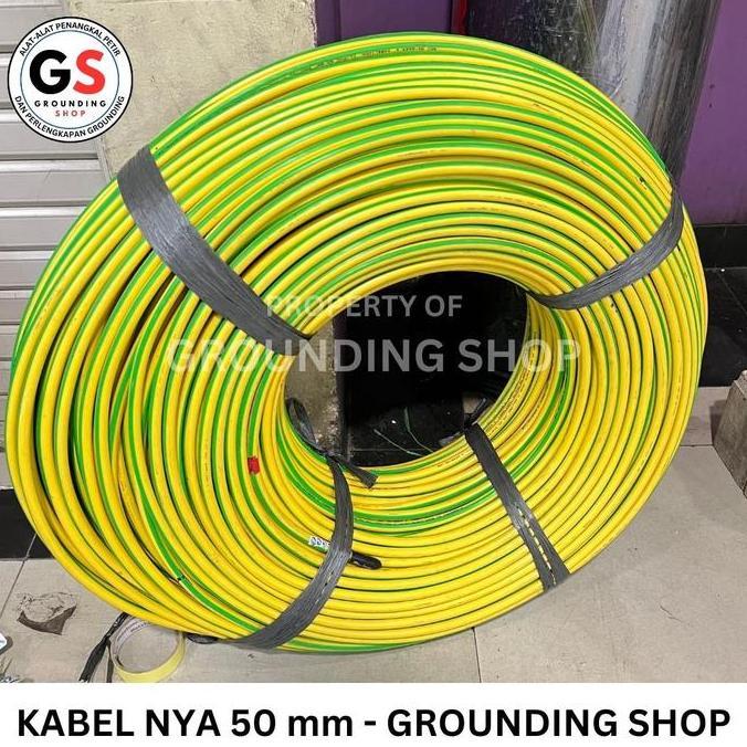 KABEL NYA 50 MM MERK KABELINDO / KABEL GROUNDING NYA 50 MERK KABELINDO ORIGINAL DAN TERPERCAYA