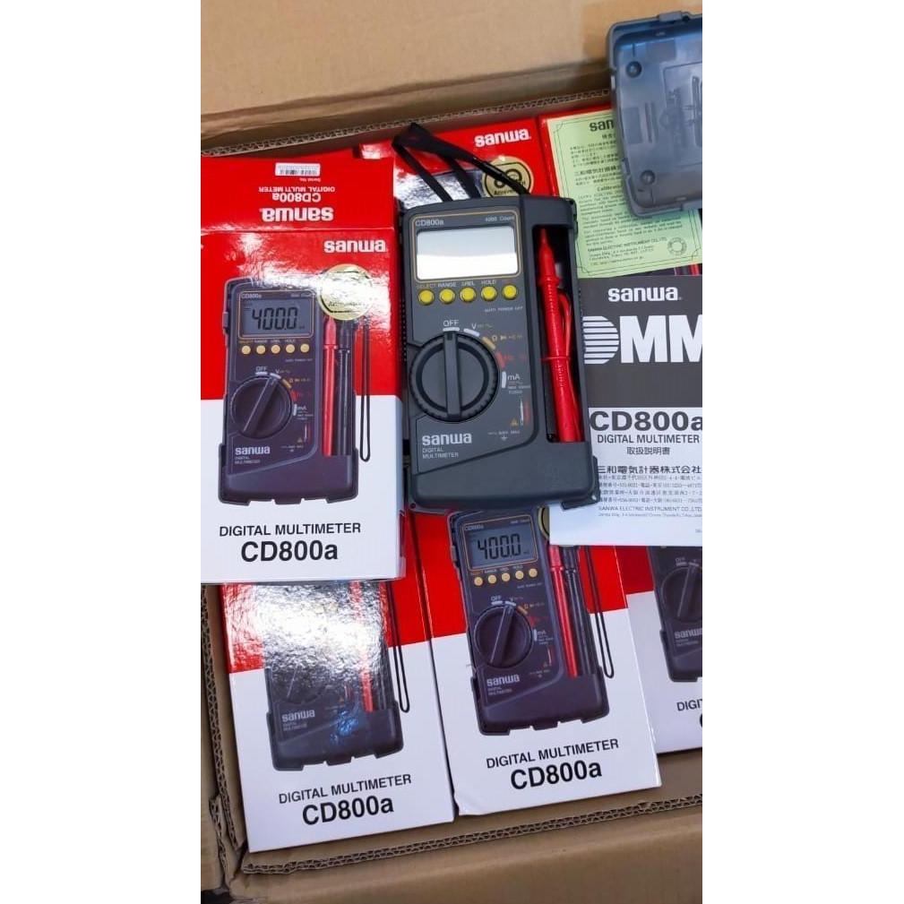 DISKON SPESIAL - Sanwa cd800a digital avometer multitester Ori sanwa CD800 sanwa CD 800