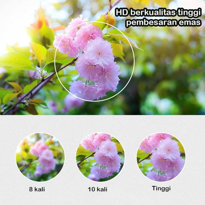 Moon- Teropong Monokular Focus Zoom Lens Telescope /Teropong Outdoor Binocular Bushnell Single Power