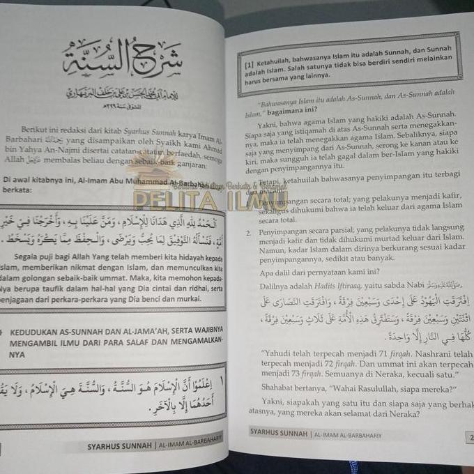 Promo Buku Terjemah Irsyadus Sari Penjelasan Syarhus Sunnah Al-Barbahari Cod