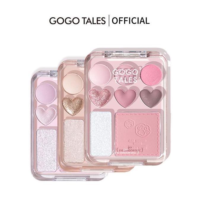 yevasenaru3 - gogo tales sweetheart diy all in one eyeshadow & highlighter pallete browngogo tales p