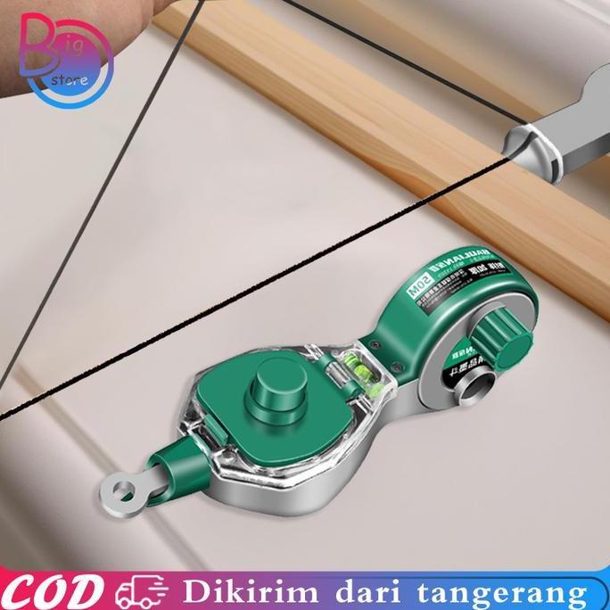 Sora- Tinta Sipatan Benang Penggaris Benang 1Pcs Sipatan Lot Benang Tinta