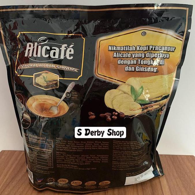 Inikok- Alicafe Tongkat Ali Ginseng Kopi Malaysia Instan