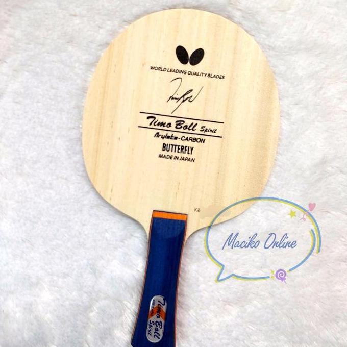 TERBARU - Butterfly Timoboll Spirit FL~ Kayu Bet Pingpong Timoboll Spirit