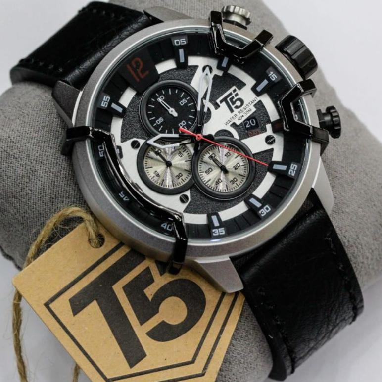 jam tangan pria original T5 H 3819G water resistance