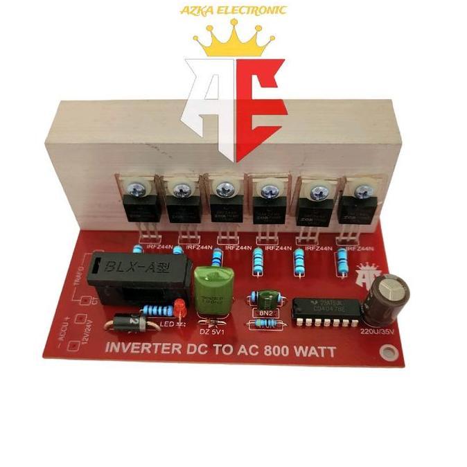 Kit Inverter DC To AC 12V / 24V DC To 220V AC 800W