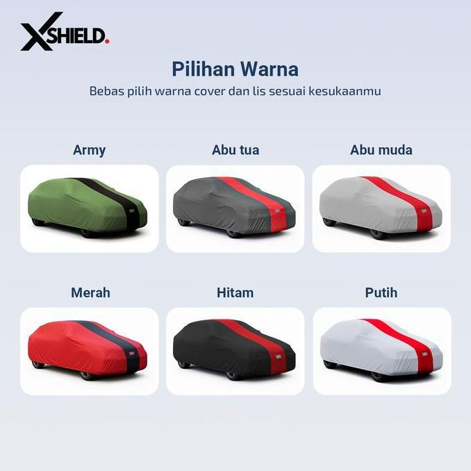 PREMIUM Body Cover Mobil All New Rush Sarung Mobil Rush Baru anti air