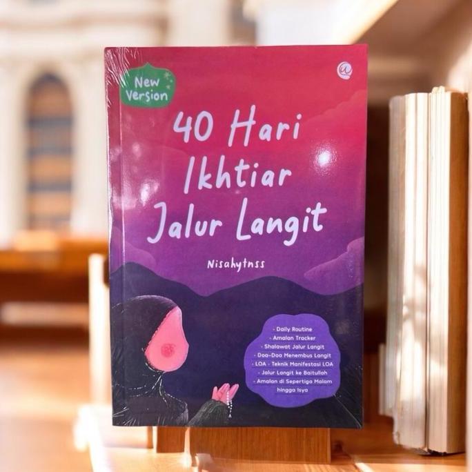 Promo Paket 2 Buku 40 Hari Ikhtiar Jalur Langit | The Power Of Jalur Langit | Jurnal Muslimah Cod