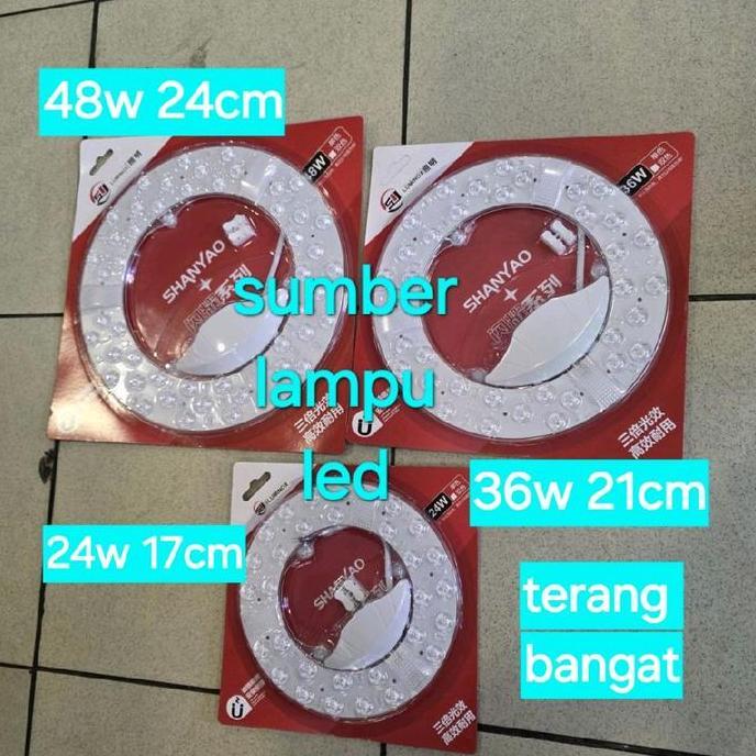 Raizo- Refill Modul Lampu Plafon Baret 24Watt 24W 36W 48W / Module Magnet Led 24W 36Watt 48Wat 22Vol