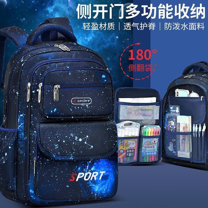 NEW - OClever - Tas Ransel Model Kulkas Tas Sekolah Anak Tahan Air Backpack