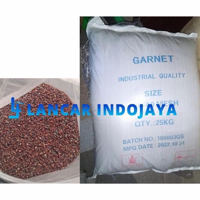 HARGA GROSIR - Garnet - Pasir Grant - Pasir Garnet - Garnet Sand - SandBlasting 25kg