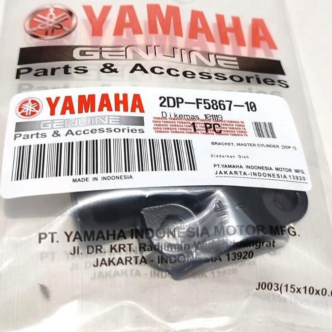 Dudukan Spion Kanan Yamaha Nmax/Aerox/Lexi Hitam 2Dp