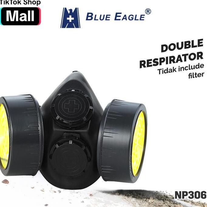 Masker Blue Eagle Double Respirator NP306