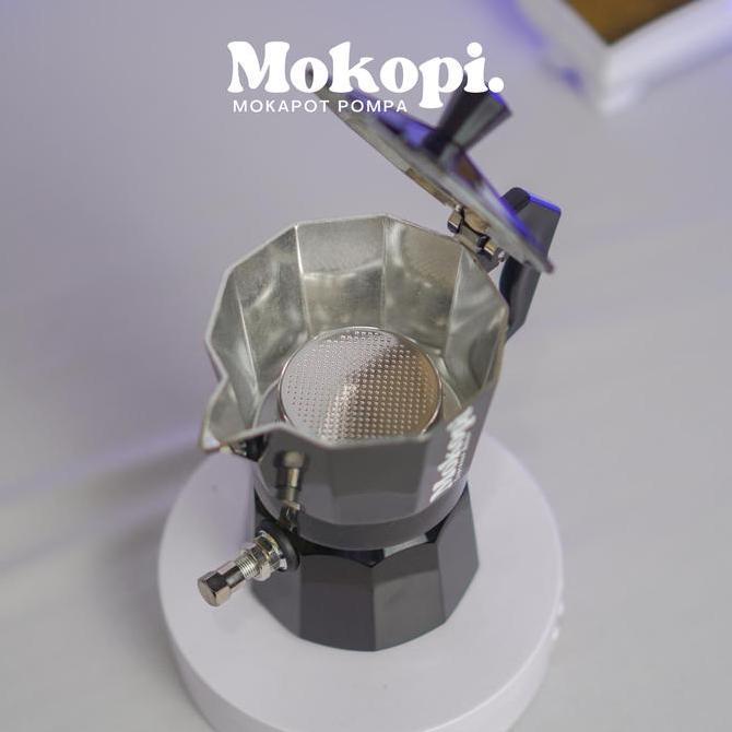 [Pompa] Moka pot modifikasi + adaptor pompa