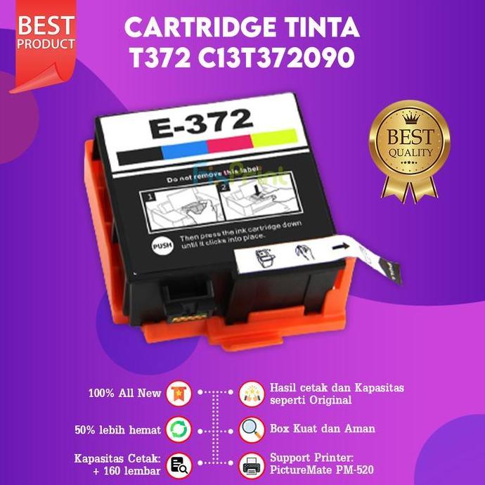 TOQMIJIN Tinta Cartridge Compatible PM520 520 T372 372 New COMP