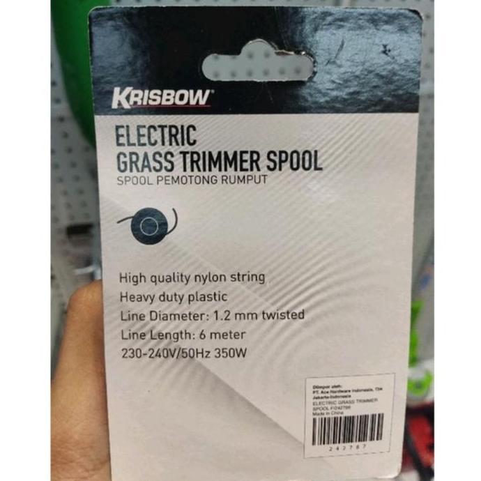 senar mesin potong rumput krisbow