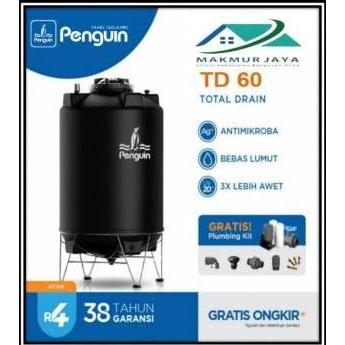 Toren Air Penguin Total Drain 600 Lt TD 60 / Tangki Air Penguin 600 Lt