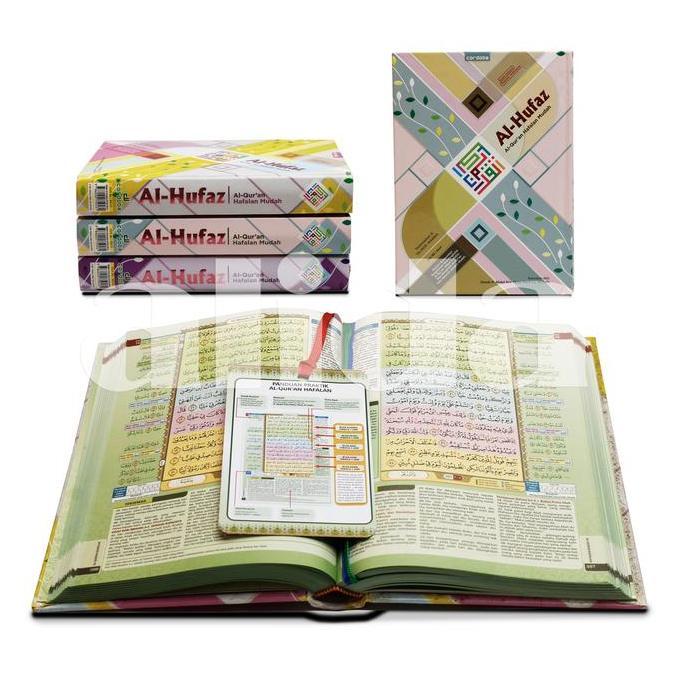 Promo [Uk A6 B6 A5 Milenial] Al-Quran Al-Hufaz Hafalan Terjemah Tajwid Warna Alquran Terjemahan Alhu