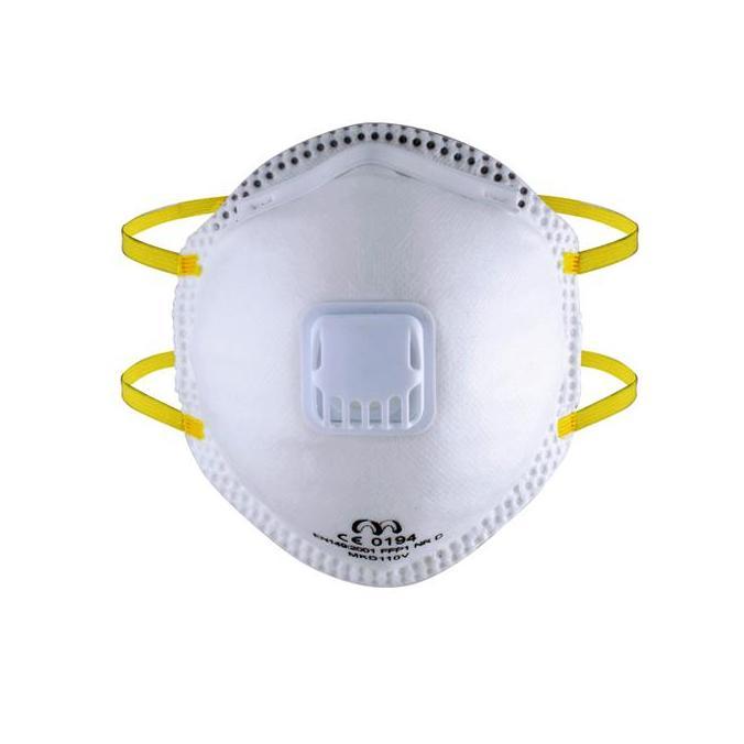 CIG Mask White FFP1 Valve  C1501/MASKER/CIG Masker/Masker Debu