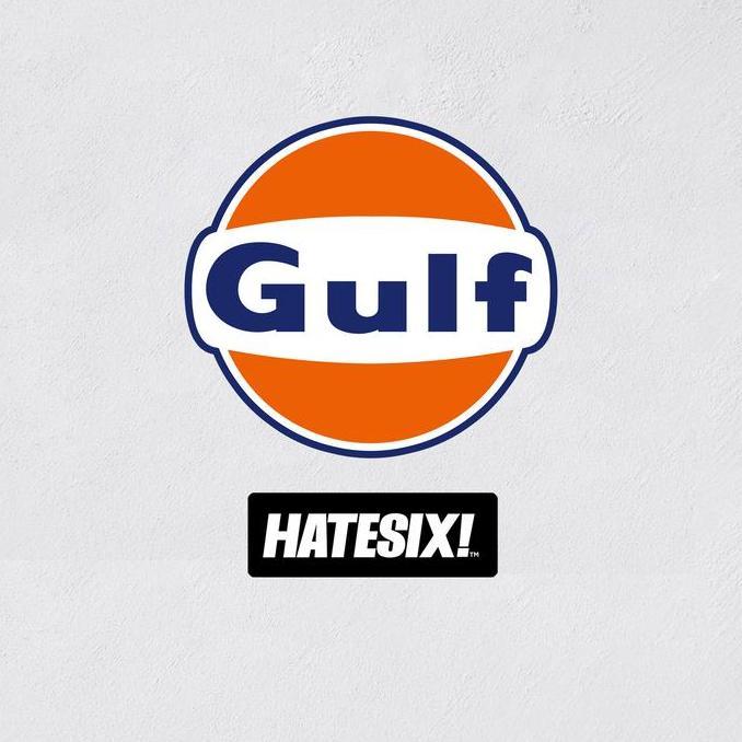 Sticker Decal GULF Hatesix