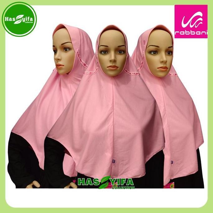 Kerudung Instant Rabbani Innova A808 Pink Rose
