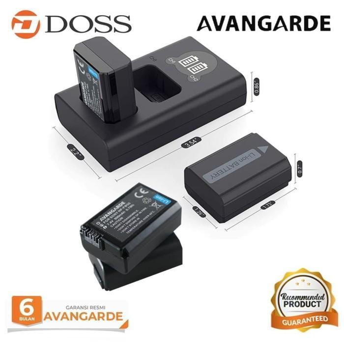 Avangarde Charger Kit Sony Fw-50 Battery & Dl-Fw-50 / Avangarde Fw50 New