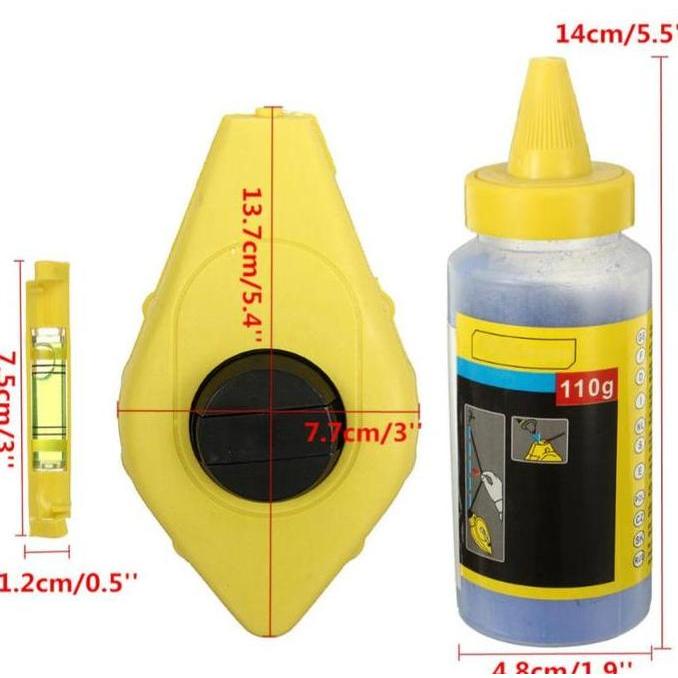 QURYGHANZ Benang Sipatan Ukur Tukang Set/ benang tukang set