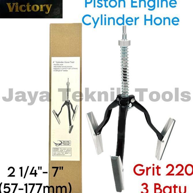 CENDASTRI Alat Piston Engine Cylinder Hone 4 2 7" Victory Honing Mesin Silinder