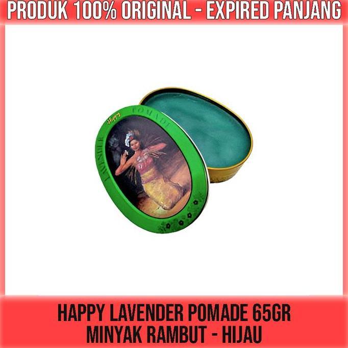 Happy Lavender Pomade 65gr - Minyak Rambut Lavender