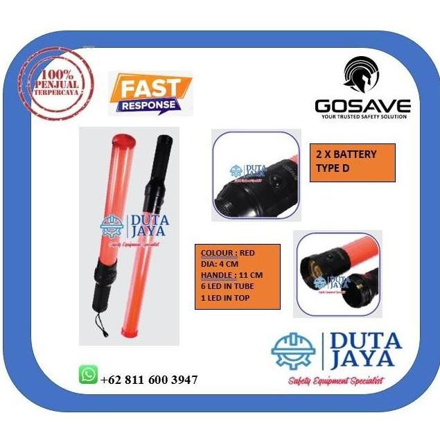 STICK LAMP / TRAFFIC BATON, TONGKAT STICK LAMPU, GOSAVE